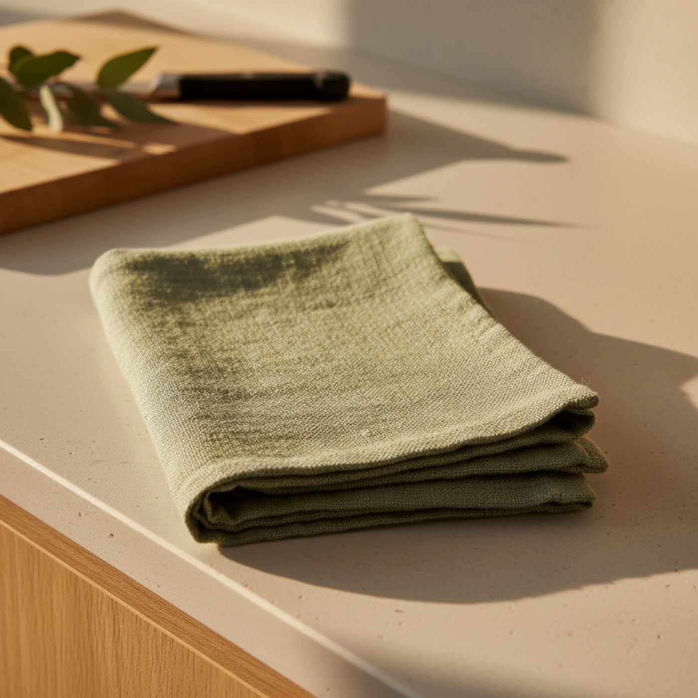 Eucalyptus Linen Tea Towels